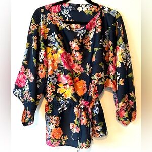 Cinch waist top